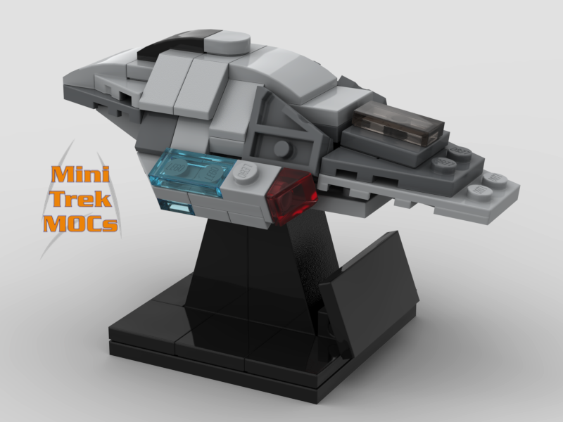 VOY USS Voyager Delta Flyer MiniTrekMOCs Model - Star Trek Lego Instructions Available

Made for LEGO Bricks Bluebrixx Mega Blocks