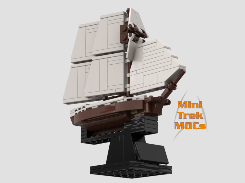 USS Enterprise 1775 Sailing Vessel Ship MiniTrekMOCs Model - Star Trek Lego Instructions Available

Made for LEGO Bricks Bluebrixx Mega Blocks