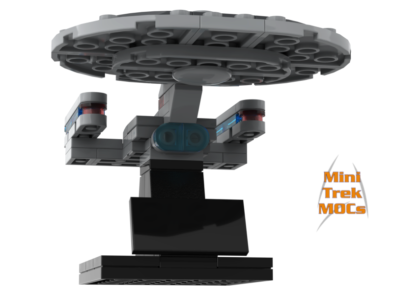 USS Enterprise NCC-1701-D MiniTrekMOCs Model - Star Trek Lego Instructions Available

Made for LEGO Bricks Bluebrixx Mega Blocks