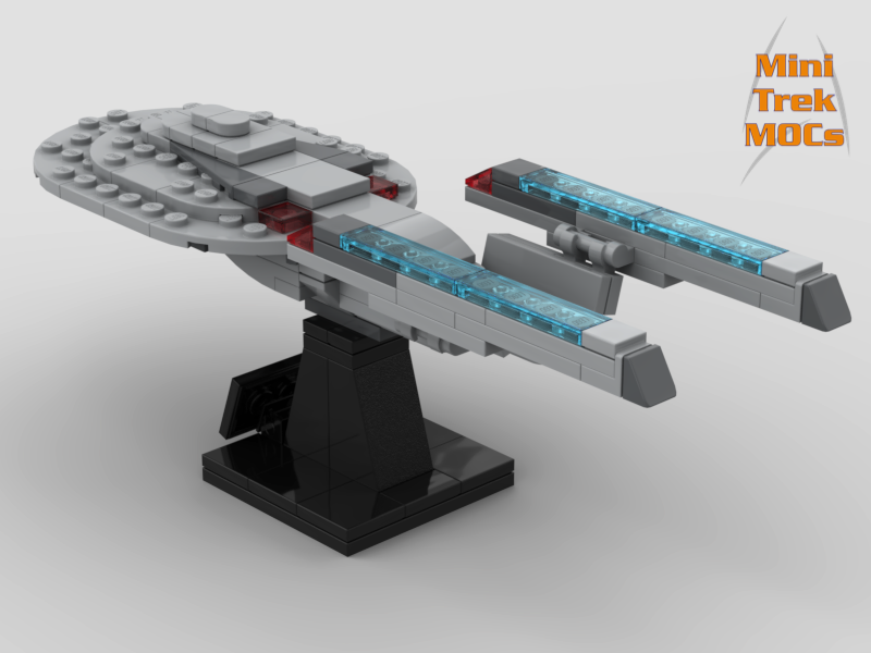 USS Enterprise NCC-1701-E MiniTrekMOCs Model - Star Trek Lego Instructions Available

Made for LEGO Bricks Bluebrixx Mega Blocks
