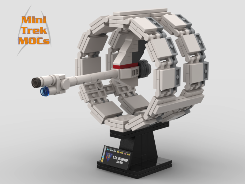 Enterprise XCV-330 Ring Ship MiniTrekMOCs Model - Star Trek Lego Instructions Available

Made for LEGO Bricks Bluebrixx Mega Blocks