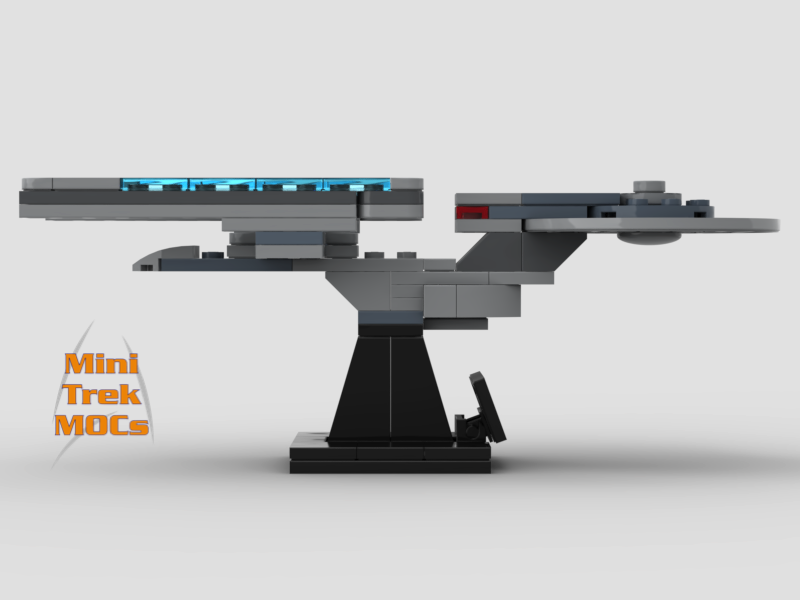 USS Excelsior MiniTrekMOCs Model - Star Trek Lego Instructions Available

Made for LEGO Bricks Bluebrixx Mega Blocks