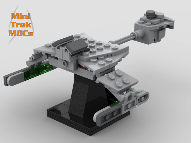 Klingon D7 / K't'inga Class MiniTrekMOCs Model - Star Trek Lego Instructions Available

Made for LEGO Bricks Bluebrixx Mega Blocks