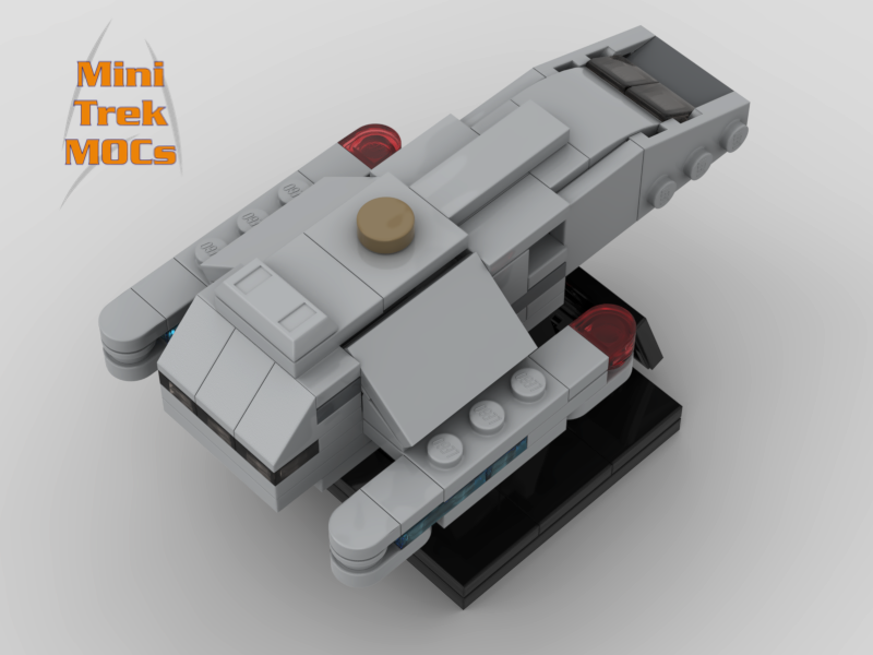 DS9 Deep Space Nine USS Rio Grande Runabout MiniTrekMOCs Model - Star Trek Lego Instructions Available

Made for LEGO Bricks Bluebrixx Mega Blocks