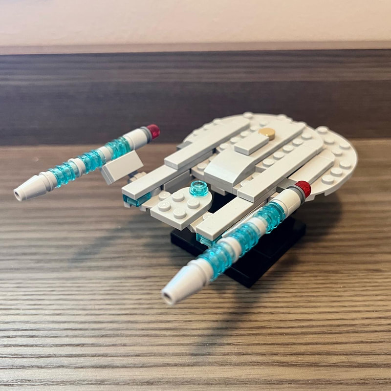 Fan-built MiniTrekMOCs model 1