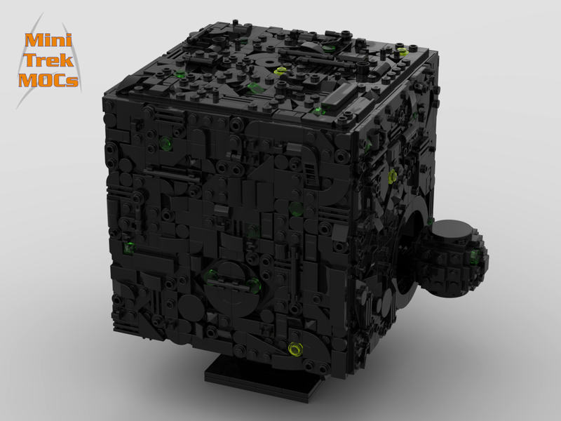 Borg Cube Sphere First Contact Voyager Next Generation Picard MiniTrekMOCs Model - Star Trek Lego Instructions Available

Made for LEGO Bricks Bluebrixx Mega Blocks