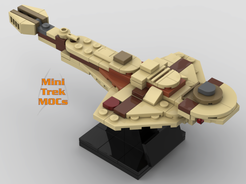 Cardassian Galor Dominion MiniTrekMOCs Model - Star Trek Lego Instructions Available

Made for LEGO Bricks Bluebrixx Mega Blocks