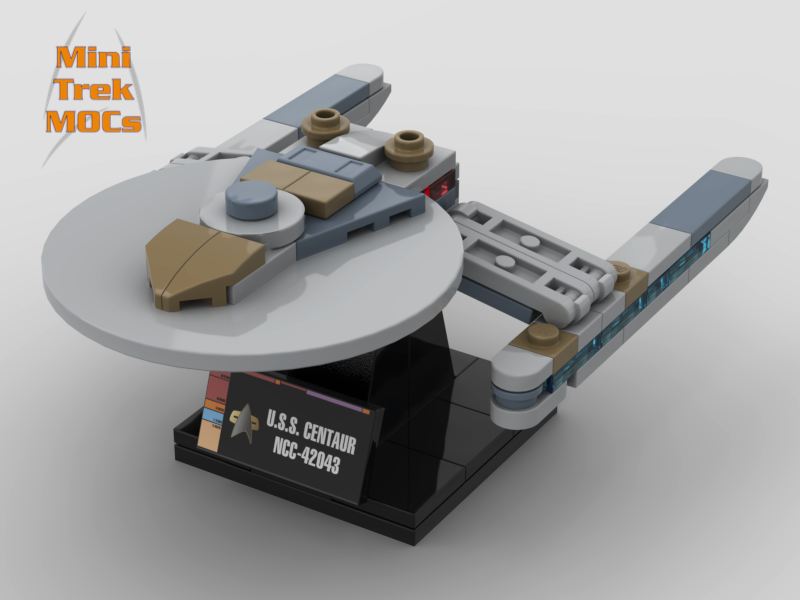 USS Centaur MiniTrekMOCs Model - Star Trek Lego Instructions Available

Made for LEGO Bricks Bluebrixx Mega Blocks
