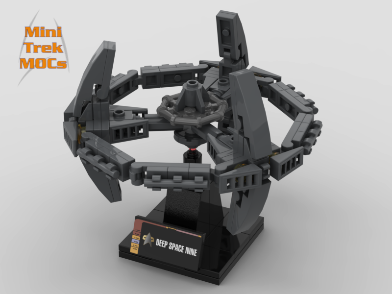 DS9 Deep Space Nine MiniTrekMOCs Model - Star Trek Lego Instructions Available

Made for LEGO Bricks Bluebrixx Mega Blocks