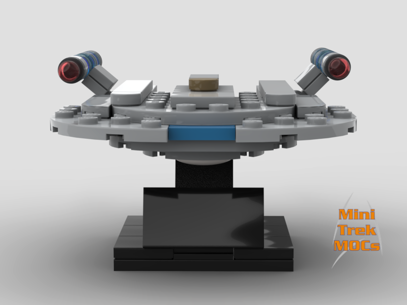 Enterprise NX-01 MiniTrekMOCs Model - Star Trek Lego Instructions Available