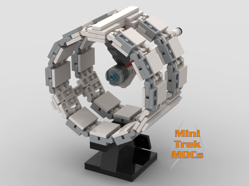 Enterprise XCV-330 Ring Ship MiniTrekMOCs Model - Star Trek Lego Instructions Available