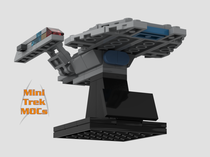 USS Equinox Nova Class MiniTrekMOCs Model - Star Trek Lego Instructions Available