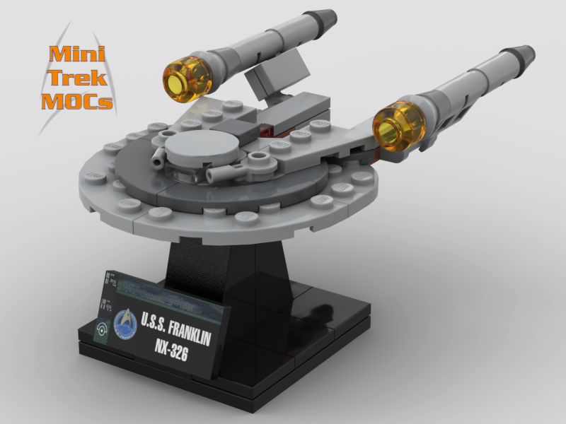 USS Franklin Kelvin Timeline from Star Trek Beyond MiniTrekMOCs Model - Star Trek Lego Instructions Available

Made for LEGO Bricks Bluebrixx Mega Blocks