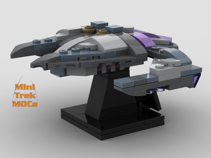 Jem'Hadar Attack Ship Fighter Dominion MiniTrekMOCs Model - Star Trek Lego Instructions Available

Made for LEGO Bricks Bluebrixx Mega Blocks