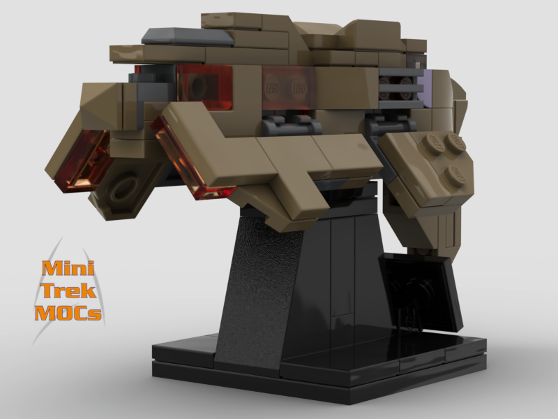 Kazon Raider Voyager MiniTrekMOCs Model - Star Trek Lego Instructions Available

Made for LEGO Bricks Bluebrixx Mega Blocks