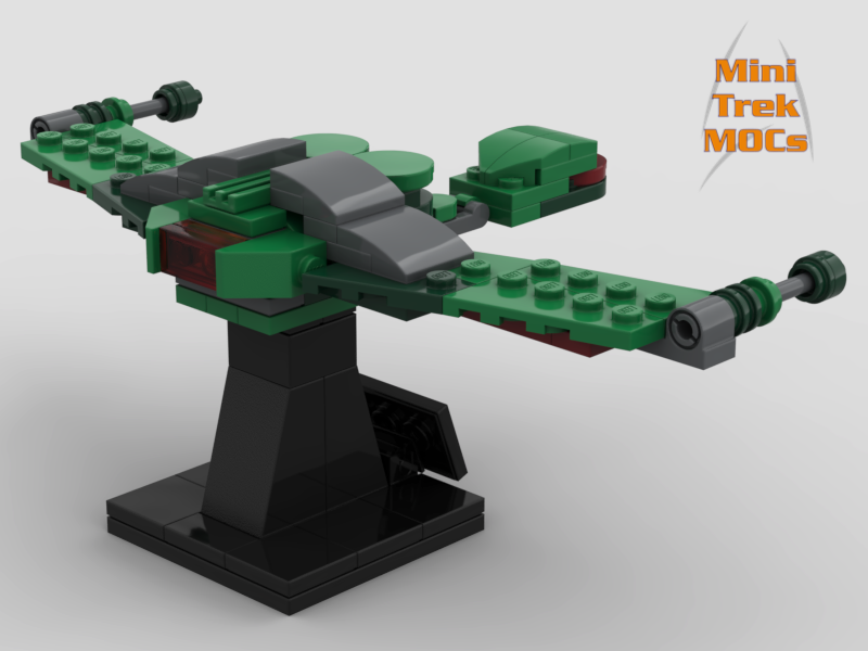 Klingon Bird of Prey HMS Bounty B'Rel MiniTrekMOCs Model - Star Trek Lego Instructions Available

Made for LEGO Bricks Bluebrixx Mega Blocks