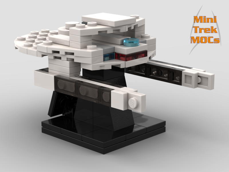 USS Reliant Wrath of Khan MiniTrekMOCs Model - Star Trek Lego Instructions Available