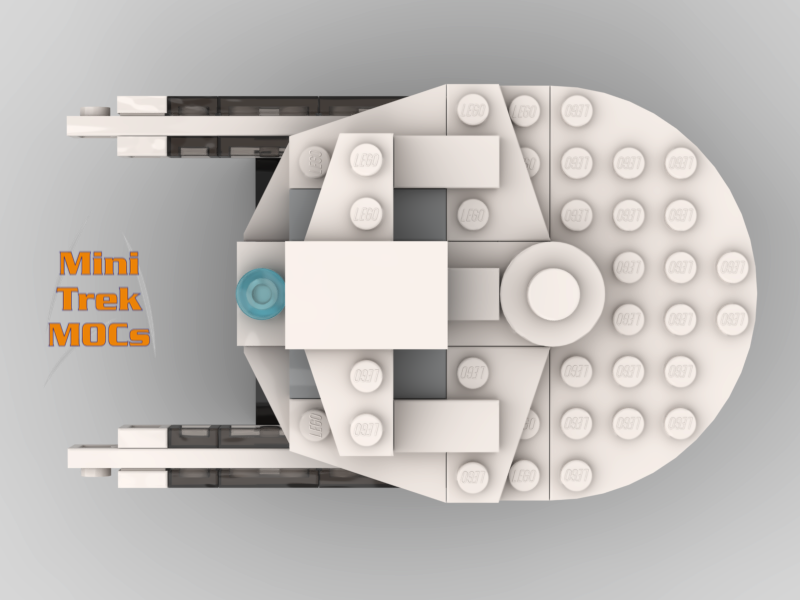 USS Reliant Wrath of Khan MiniTrekMOCs Model - Star Trek Lego Instructions Available