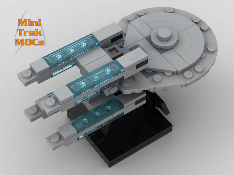 USS Stargazer MiniTrekMOCs Model - Star Trek Lego Instructions Available

Made for LEGO Bricks Bluebrixx Mega Blocks