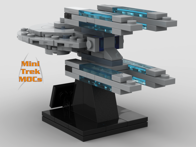 USS Stargazer MiniTrekMOCs Model - Star Trek Lego Instructions Available

Made for LEGO Bricks Bluebrixx Mega Blocks