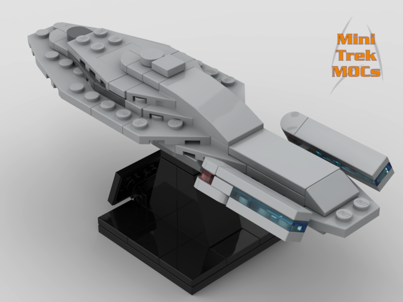 VOY USS Voyager MiniTrekMOCs Model - Star Trek Lego Instructions Available

Made for LEGO Bricks Bluebrixx Mega Blocks